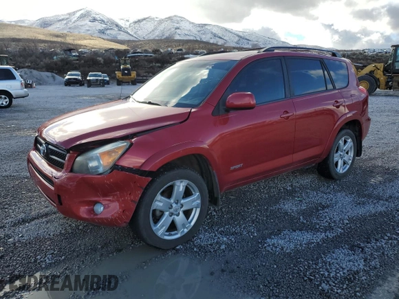 2006 Toyota RAV4 Sport with VIN JTMZD32V365029347, listed as a Copart auction lot 44430205 with 60,203 mi miles and Salvage Title. Bid and sale history available at carsss.com. Image 1.