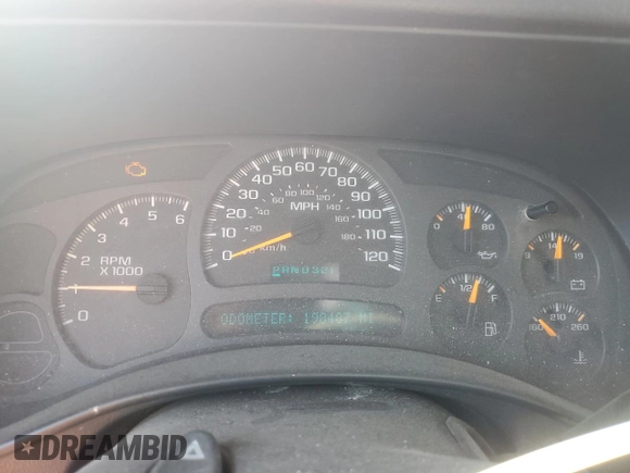 2003 Chevrolet Silverado 1500 with VIN 1GCEK19V63Z287185, listed as a Copart auction lot 73050214 with 198,487 mi miles and Salvage Title. Bid and sale history available at carsss.com. Image 9.