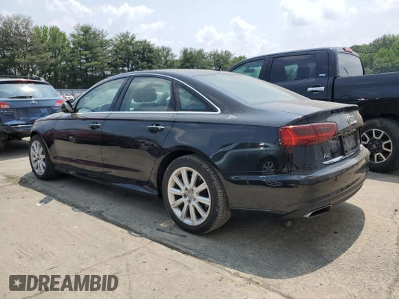 2016 Audi A6 Premium Plus with VIN WAUGFAFCXGN145111, listed as a Copart auction lot 59761435 with Not provided miles and Salvage title. Bid and sale history available at DreamBid. Image 2.