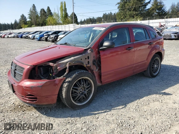 2008 Dodge Caliber SE with VIN 1B3HB28B08D582511, listed as a Copart auction lot 54569645 with 193,750 mi miles and Salvage Title. Bid and sale history available at DreamBid. Image 1.