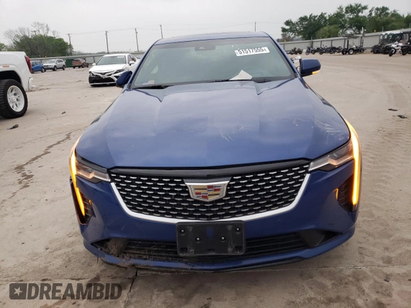 2022 Cadillac CT4 Premium Luxury z VIN 1G6DB5RK8N0131412, wystawiony jako Copart lot #51517555 z przebiegiem 42 705 mil mil oraz Szkoda całkowita • Salvage title. Historia ofert i sprzedaży dostępna na DreamBid. Obrazek 5.