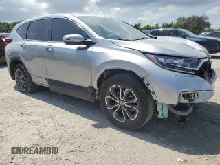 2020 Honda CR-V EX-L with VIN 7FARW1H85LE029235, listed as a Copart auction lot 51506025 with 87,961 mi miles and Non Repairable. Bid and sale history available at carsss.com. Image 4.
