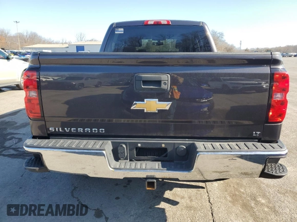 2015 Chevrolet Silverado 1500 LT with VIN 3GCUKREC6FG226633, listed as a Copart auction lot 43912075 with 125,940 mi miles and Clean Title. Bid and sale history available at DreamBid. Image 6.