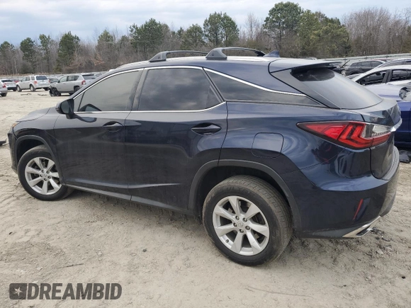 2016 Lexus RX 350 with VIN 2T2BZMCA9GC044715, listed as a Copart auction lot 46623775 with 114,754 mi miles and Salvage Title. Bid and sale history available at DreamBid. Image 2.