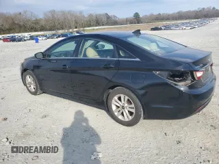 2013 Hyundai Sonata GLS with VIN 5NPEB4AC1DH553829, listed as a Copart auction lot 44601845 with 107,567 mi miles and Salvage Title. Bid and sale history available at carsss.com. Image 2.