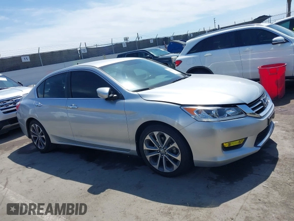 2014 Honda Accord Sport with VIN 1HGCR2F56EA208419, listed as a IAAI auction lot 41936540 with 148,514 mi miles and . Bid and sale history available at DreamBid. Image 13.