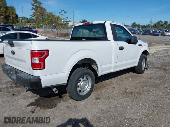 2019 Ford F-150 XL z VIN 1FTMF1CB5KKE51502, wystawiony jako IAAI lot #41364421 z przebiegiem 38 814 mil mil oraz . Historia ofert i sprzedaży dostępna na DreamBid. Obrazek 4.