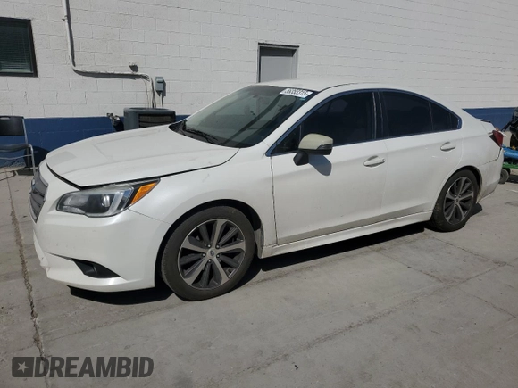 2015 Subaru Legacy Limited with VIN 4S3BNAJ67F3068502, listed as a Copart auction lot 56353315 with 124,893 mi miles and Salvage title. Bid and sale history available at DreamBid. Image 1.