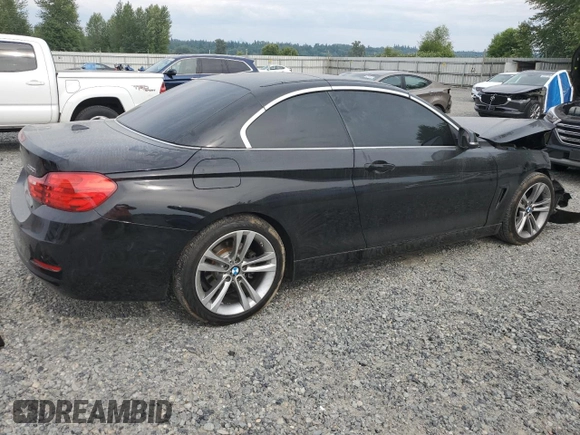 2017 BMW 4 Series 430i with VIN WBA4U7C5XH5H19258, listed as a Copart auction lot 62424475 with 70,965 mi miles and Clean title. Bid and sale history available at DreamBid. Image 3.