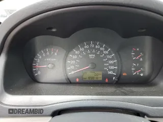 2004 Kia Spectra LX with VIN KNAFE121245031019, listed as a Copart auction lot 52960135 with 183,016 mi miles and Salvage Title. Bid and sale history available at carsss.com. Image 9.