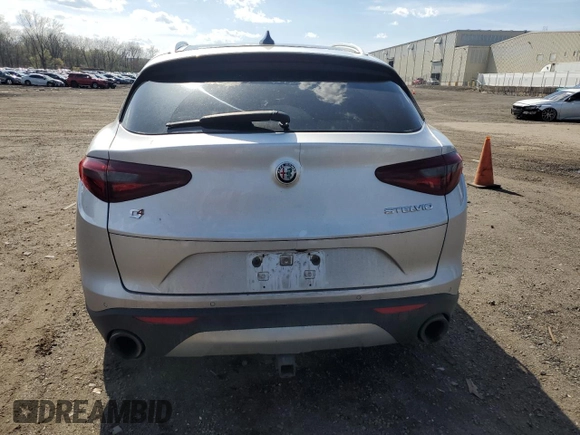 2018 Alfa Romeo Stelvio Ti with VIN ZASFAKBN8J7B78895, listed as a Copart auction lot 54247365 with 125,837 mi miles and Salvage Title. Bid and sale history available at carsss.com. Image 6.