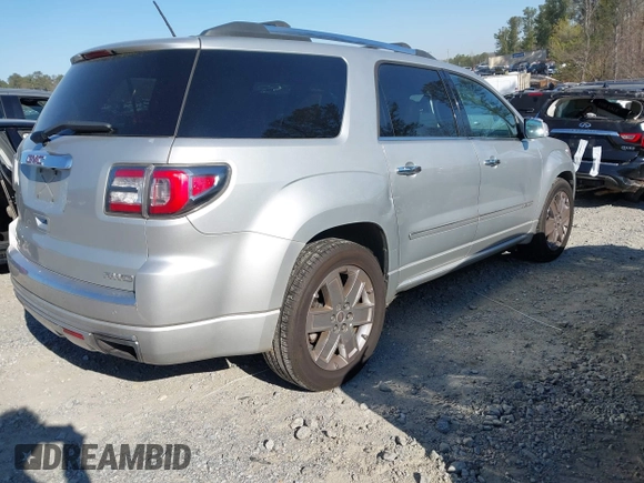 2013 GMC Acadia Denali with VIN 1GKKVTKD9DJ127376, listed as a IAAI auction lot 41876105 with 185,495 mi miles. Bid and sale history available at carsss.com. Image 4.