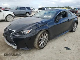 2015 Lexus RC 350 with VIN JTHHE5BC1F5009728, listed as a Copart auction lot 43790115 with 150,572 mi miles and Salvage Title. Bid and sale history available at carsss.com. Image 1.