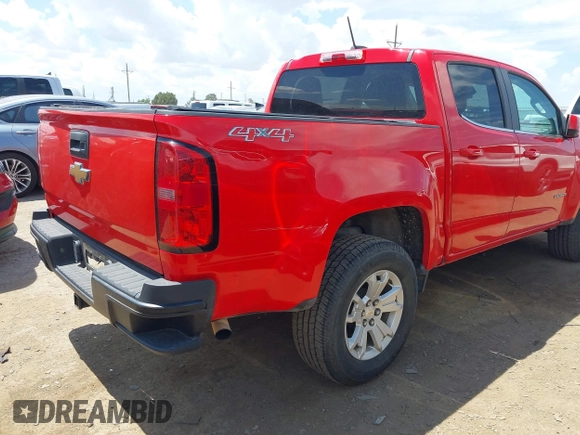 2016 Chevrolet Colorado 4WD LT z VIN 1GCGTCE35G1338413, wystawiony jako IAAI lot #42595954 z przebiegiem 110 701 mil mil oraz . Historia ofert i sprzedaży dostępna na DreamBid. Obrazek 4.