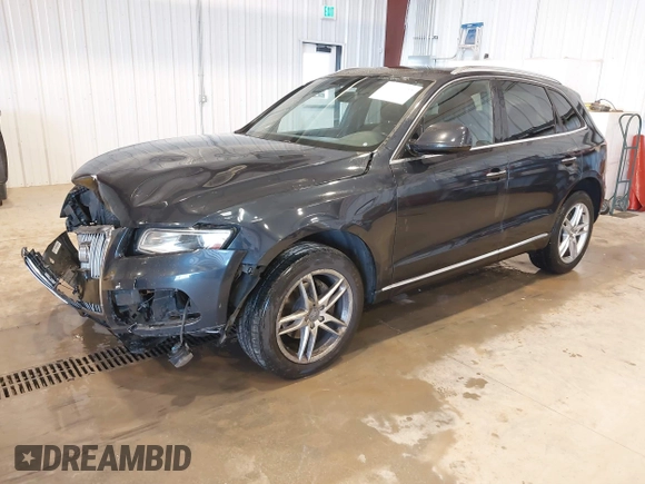 2017 Audi Q5 Premium with VIN WA1C2AFP7HA068989, listed as a IAAI auction lot 41753832 with 88,033 mi miles. Bid and sale history available at carsss.com. Image 17.