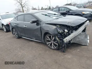 2017 Nissan Maxima S with VIN 1N4AA6AP9HC428942, listed as a IAAI auction lot 41143310 with 81,987 mi miles and . Bid and sale history available at DreamBid. Image 1.