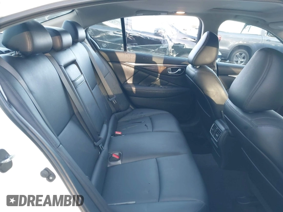 2018 Infiniti Q50 3.0t LUXE with VIN JN1EV7AP1JM366672, listed as a IAAI auction lot 41566540 with 86,390 mi miles. Bid and sale history available at carsss.com. Image 8.