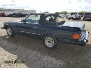 1982 Mercedes-Benz 380 with VIN WDBBA45A0CB015197, listed as a Copart auction lot 77005124 with 96,588 mi miles and Clean Title. Bid and sale history available at carsss.com. Image 2.