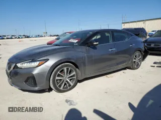 2021 Nissan Maxima SV z VIN 1N4AA6CV8MC513454, wystawiony jako Copart lot #46420625 z przebiegiem 90 952 mil mil oraz Szkoda całkowita • Salvage title. Historia ofert i sprzedaży dostępna na DreamBid. Obrazek 1.