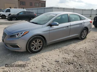 2015 Hyundai Sonata SE z VIN 5NPE24AF3FH238026, wystawiony jako Copart lot #64017244 z przebiegiem 145 006 mil mil oraz Czysty tytuł • Clean title. Historia ofert i sprzedaży dostępna na DreamBid. Obrazek 1.