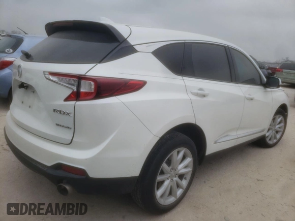 2020 Acura RDX with VIN 5J8TC2H31LL018266, listed as a Copart auction lot 44172694 with 43,356 mi miles. Bid and sale history available at carsss.com. Image 3.