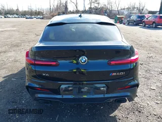 2021 BMW X4 M40i with VIN 5UX2V5C03M9H54824, listed as a IAAI auction lot 41817714 with 34,880 mi miles. Bid and sale history available at carsss.com. Image 16.