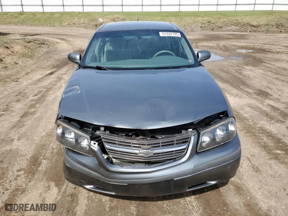 2005 Chevrolet Impala with VIN 2G1WF52EX59372045, listed as a Copart auction lot 51442195 with 145,607 mi miles and Clean Title. Bid and sale history available at carsss.com. Image 5.
