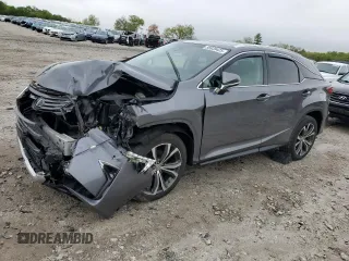 2017 Lexus RX 350 with VIN 2T2BZMCA3HC062628, listed as a Copart auction lot 56939425 with 93,379 mi miles and Salvage title. Bid and sale history available at DreamBid. Image 1.