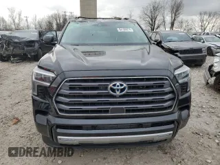 2023 Toyota Sequoia SR5 with VIN 7SVAAABA1PX001176, listed as a Copart auction lot 84160074 with 0 mi miles and Clean Title. Bid and sale history available at carsss.com. Image 5.