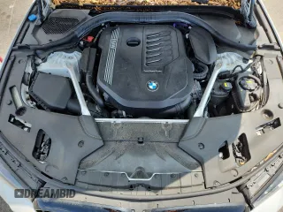 2022 BMW 5 Series 540i xDrive with VIN WBA73BJ06NWX52108, listed as a Copart auction lot 58770025 with 29,719 mi miles and Salvage title. Bid and sale history available at DreamBid. Image 11.