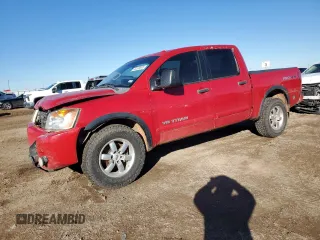 2012 Nissan Titan SV with VIN 1N6BA0EC3CN313069, listed as a Copart auction lot 43333895 with 208,208 mi miles and Salvage Title. Bid and sale history available at carsss.com. Image 1.
