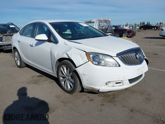 2015 Buick Verano Leather Group with VIN 1G4PS5SK1F4165380, listed as a IAAI auction lot 42017643 with 146,713 mi miles. Bid and sale history available at carsss.com. Image 1.