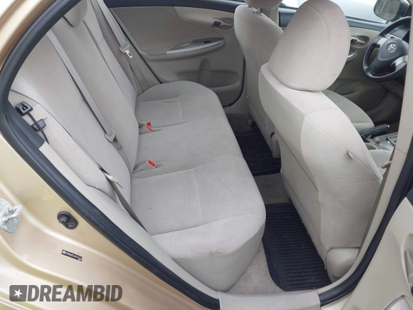 2011 Toyota Corolla L with VIN JTDBU4EE1B9137262, listed as a IAAI auction lot 41972818 with 134,082 mi miles. Bid and sale history available at carsss.com. Image 8.