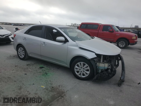 2013 Kia Forte LX with VIN KNAFT4A27D5723083, listed as a Copart auction lot 53980335 with 121,609 mi miles and Clean Title. Bid and sale history available at carsss.com. Image 4.