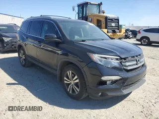 2018 Honda Pilot EX-L with VIN 5FNYF6H59JB018357, listed as a Copart auction lot 47534185 with 173,662 mi miles and Salvage Title. Bid and sale history available at carsss.com. Image 4.