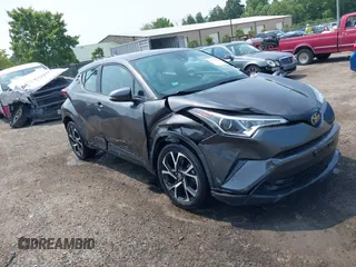2018 Toyota C-HR XLE with VIN NMTKHMBX0JR008776, listed as a IAAI auction lot 42472338 with 48,910 mi miles and . Bid and sale history available at DreamBid. Image 1.