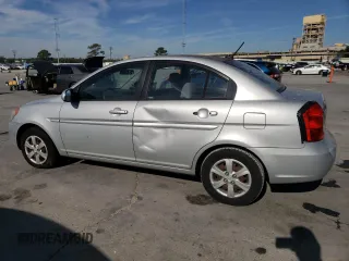 2010 Hyundai Accent GLS with VIN KMHCN4AC4AU426665, listed as a Copart auction lot 76063604 with 154,564 mi miles and Salvage Title. Bid and sale history available at carsss.com. Image 2.