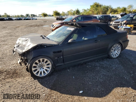 2003 BMW 3 Series M3 with VIN WBSBR93433PK03647, listed as a Copart auction lot 74346814 with 204,620 mi miles and Salvage Title. Bid and sale history available at carsss.com. Image 1.