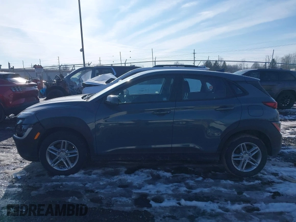 2022 Hyundai Kona SE with VIN KM8K2CAB6NU797564, listed as a IAAI auction lot 41638073 with 47,966 mi miles and . Bid and sale history available at DreamBid. Image 14.