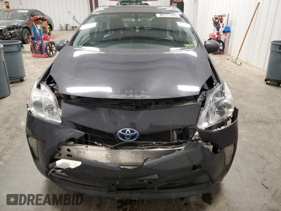 2014 Toyota Prius Four with VIN JTDKN3DU5E1747880, listed as a Copart auction lot 48111165 with Not Provided miles and Salvage Title. Bid and sale history available at DreamBid. Image 5.