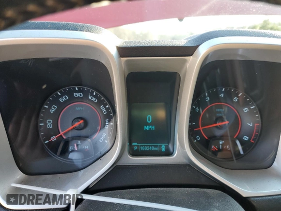 2013 Chevrolet Camaro LT with VIN 2G1FB1E38D9123286, listed as a Copart auction lot 42559715 with 168,240 mi miles and Salvage title. Bid and sale history available at DreamBid. Image 9.