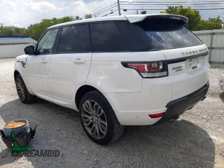 2016 Land Rover Range Rover Sport Autobiography with VIN SALWV2EF6GA559585, listed as a Copart auction lot 69336364 with 359 mi miles and Salvage title. Bid and sale history available at DreamBid. Image 2.