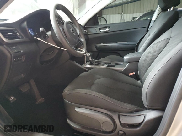 2018 Kia Optima S with VIN 5XXGT4L39JG272906, listed as a Copart auction lot 54853925 with 87,053 mi miles and Salvage Title. Bid and sale history available at carsss.com. Image 7.