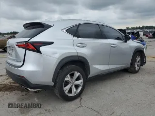 2017 Lexus NX 200t with VIN JTJYARBZ5H2083356, listed as a Copart auction lot 58215245 with 126,290 mi miles and Salvage title. Bid and sale history available at DreamBid. Image 3.