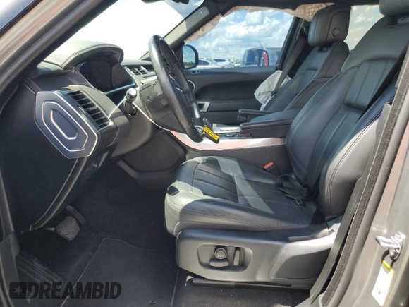 2019 Land Rover Range Rover Sport HSE with VIN SALWR2RV5KA850075, listed as a Copart auction lot 62634175 with 45,206 mi miles and Salvage title. Bid and sale history available at DreamBid. Image 7.