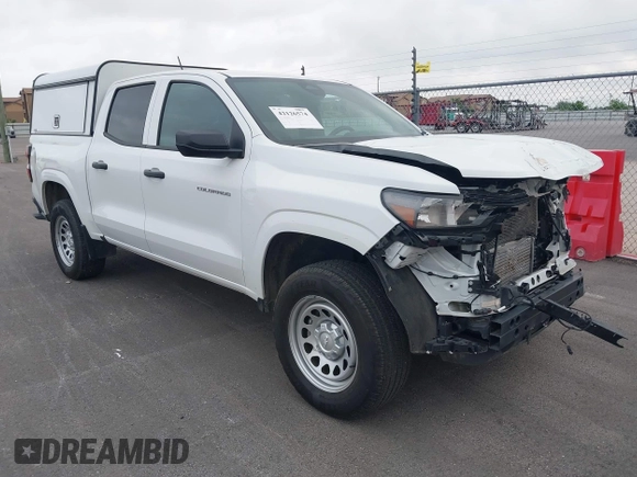 2024 Chevrolet Colorado 2WD Work Truck with VIN 1GCGSBECXR1148879, listed as a IAAI auction lot 42126574 with 209 mi miles and . Bid and sale history available at DreamBid. Image 1.