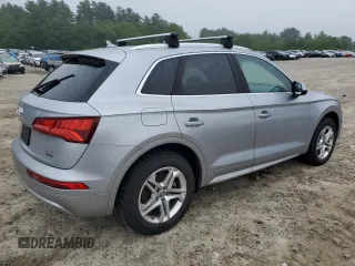 2018 Audi Q5 Premium Plus with VIN WA1BNAFYXJ2150534, listed as a Copart auction lot 59763445 with 47,983 mi miles and Salvage title. Bid and sale history available at DreamBid. Image 3.
