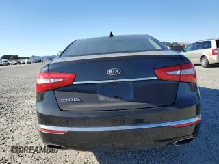 2015 Kia Cadenza Premium with VIN KNALN4D78F5182021, listed as a Copart auction lot 82618144 with 130,251 mi miles and Salvage Title. Bid and sale history available at carsss.com. Image 6.