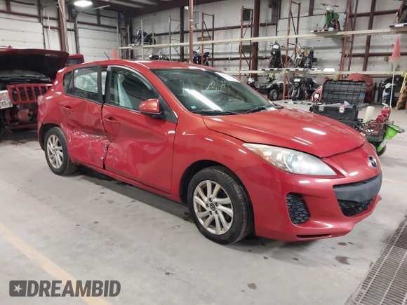 2013 Mazda 3 i Touring with VIN JM1BL1L77D1821613, listed as a IAAI auction lot 42013129 with 118,235 mi miles and . Bid and sale history available at DreamBid. Image 1.