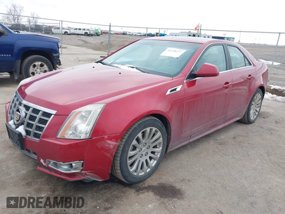 2012 Cadillac CTS Premium with VIN 1G6DS5E3XC0105213, listed as a IAAI auction lot 41318427 with 178,264 mi miles and . Bid and sale history available at DreamBid. Image 2.
